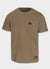 Men's T-Shirt SMALL LOGO - Dark sand