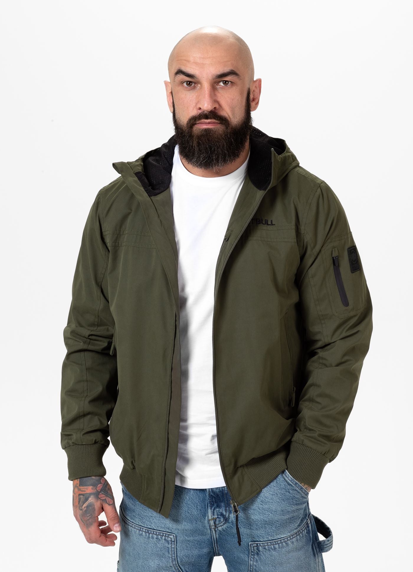 Men's transitional hooded jacket Longwood