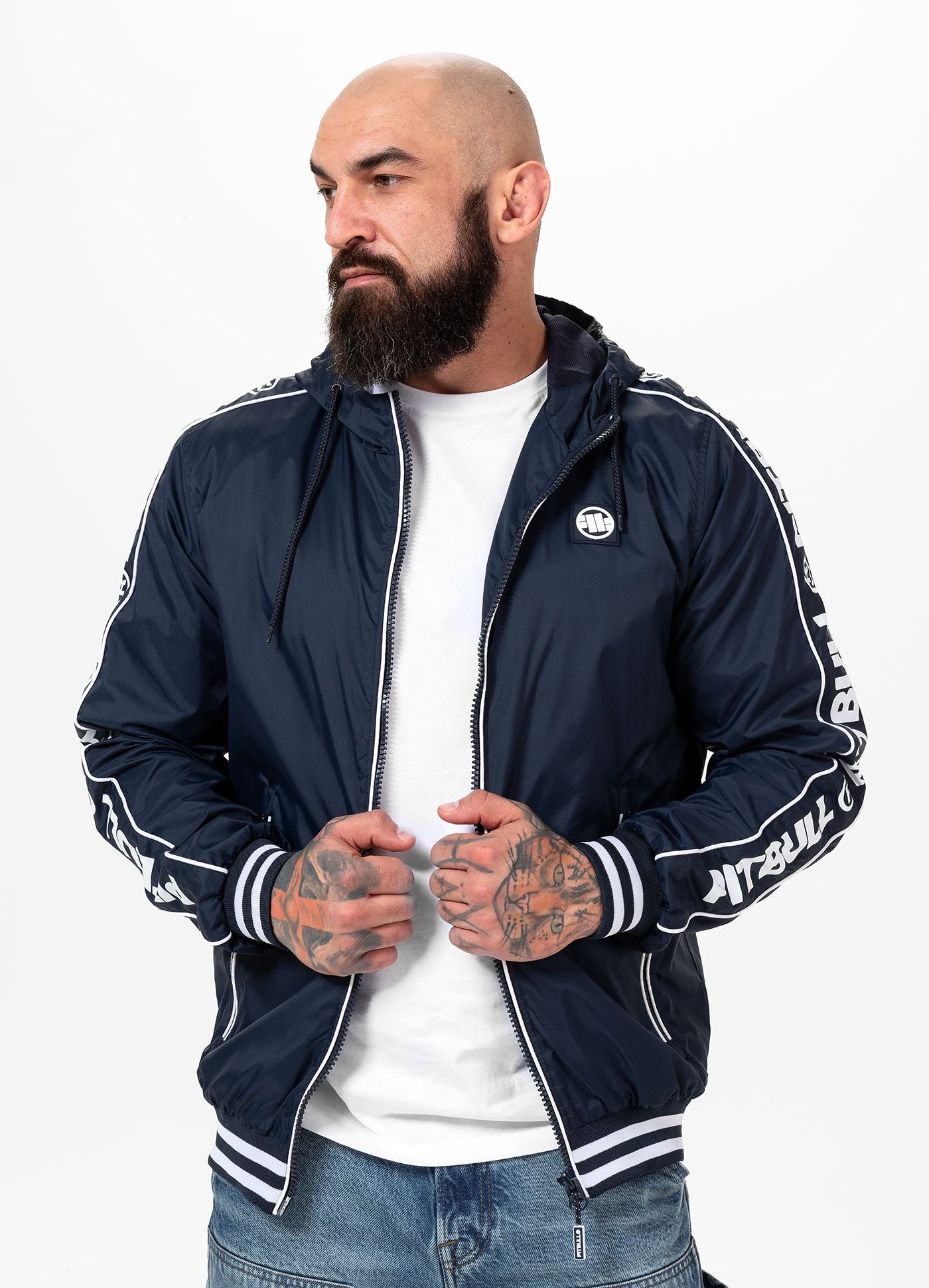 Men's transitional hooded jacket Whitewood