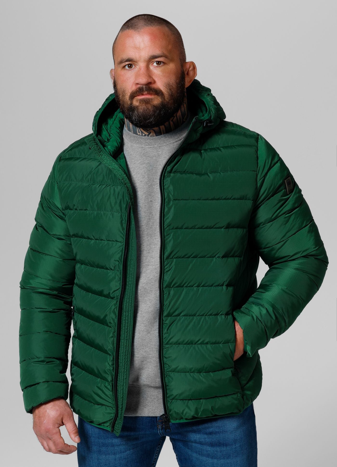 Men's winter hooded jacket Seacoast III